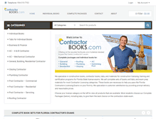 Tablet Screenshot of contractorbooks.com